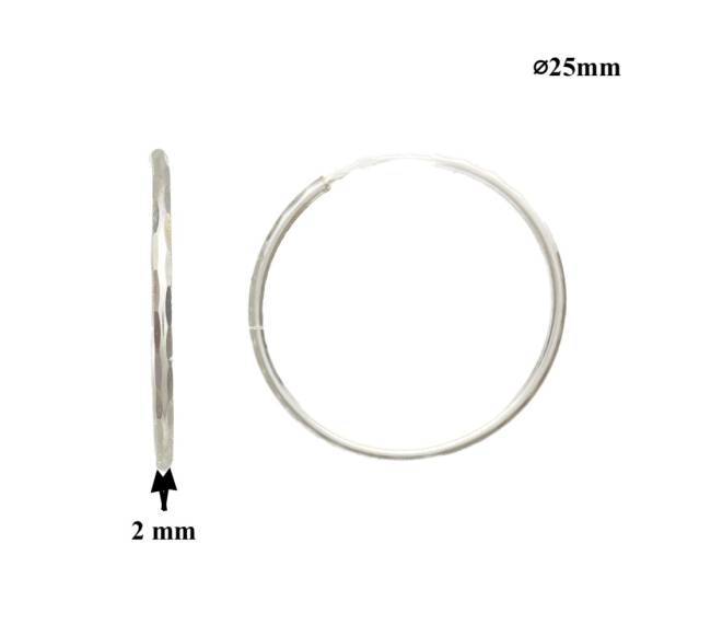 Sidabriniai auskarai rinkės1