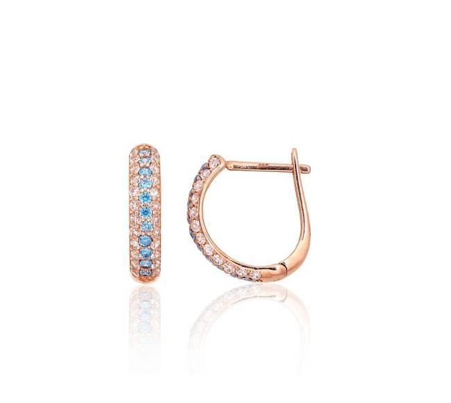 Auksiniai auskarai ant cilindrinės spynos1