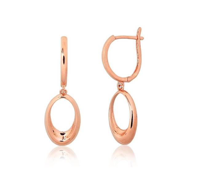 Auksiniai auskarai ant cilindrinės spynos0