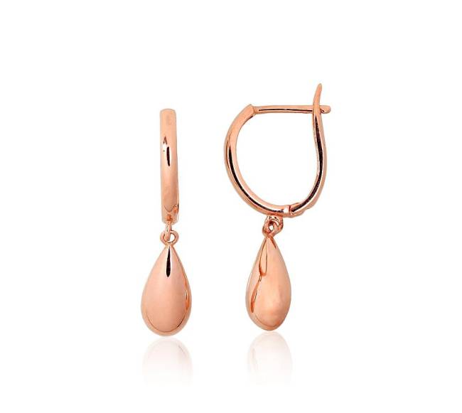 Auksiniai auskarai ant cilindrinės spynos0