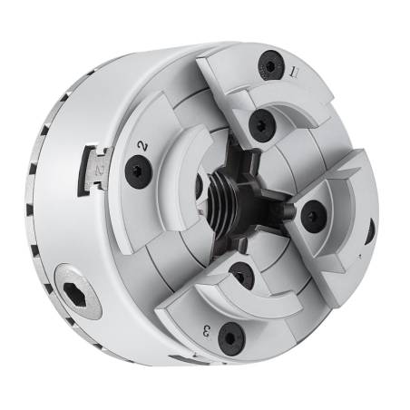 4 žandikaulių metalo tekinimo griebtuvas 96 mm0
