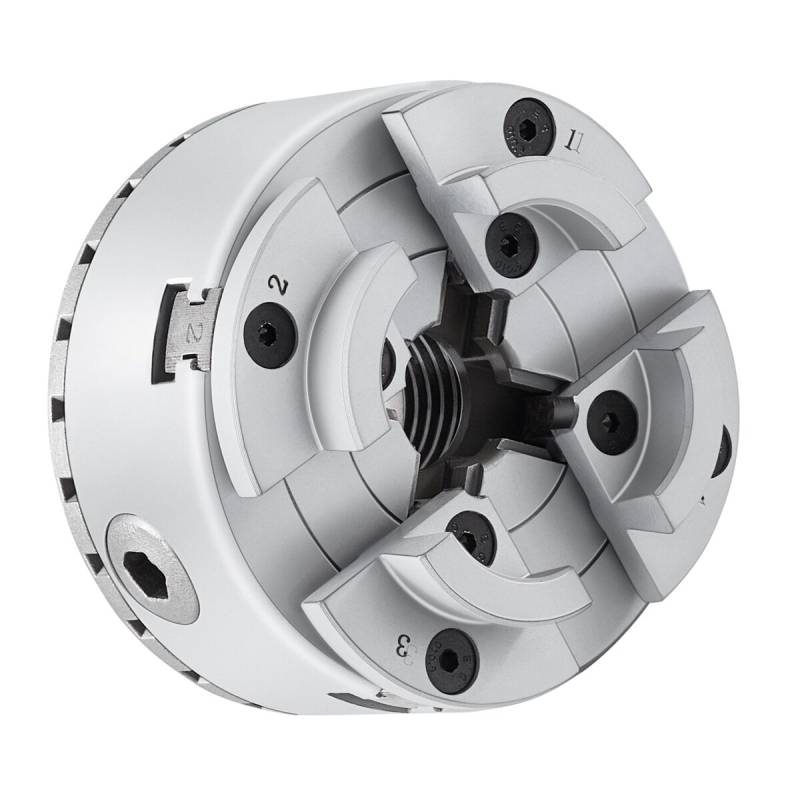 4 žandikaulių metalo tekinimo griebtuvas 96 mm0