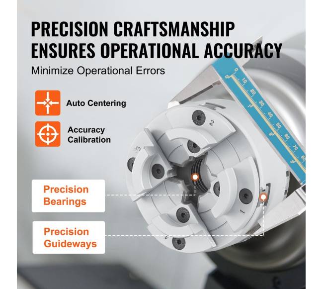 4 žandikaulių metalo tekinimo griebtuvas 96 mm2