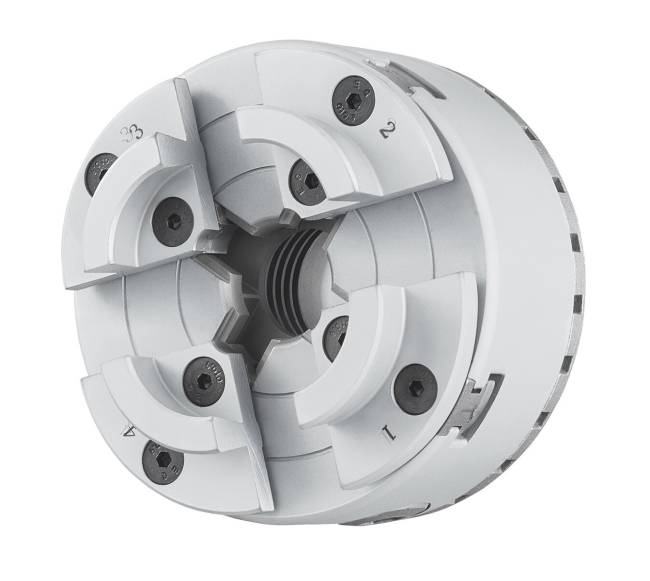 4 žandikaulių metalo tekinimo griebtuvas 96 mm9