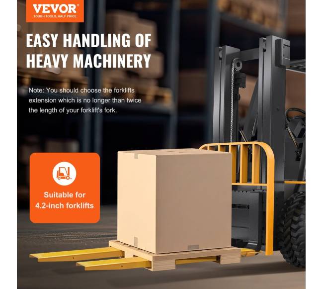 Šakinių krautuvų šakių prailgintuvai 182 cm 11,5 cm1