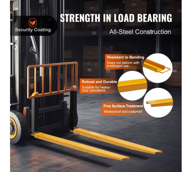 Šakinių krautuvų šakių prailgintuvai 182 cm 11,5 cm2