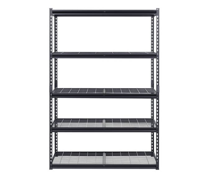 Reguliuojamos 5 pakopų garažo lentynos0