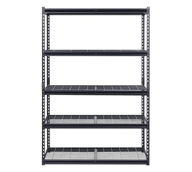 Reguliuojamos 5 pakopų garažo lentynos8