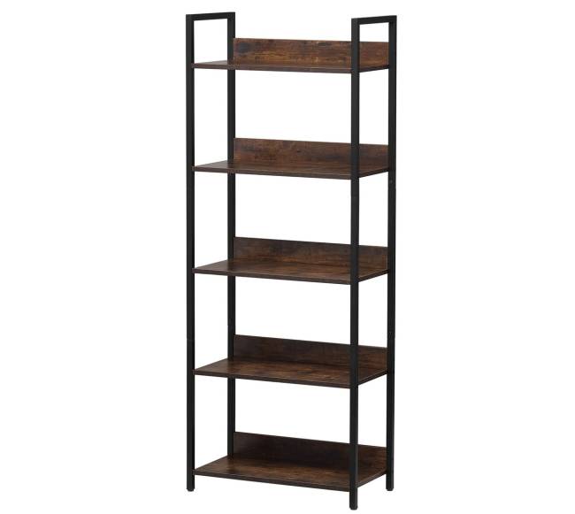 Metalinė knygų lentyna 5 lygių10