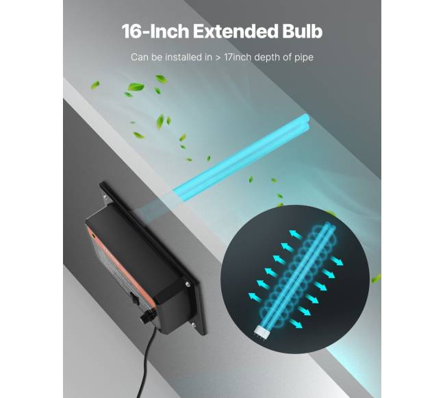 Viso namo oro valytuvas su UV šviesa4