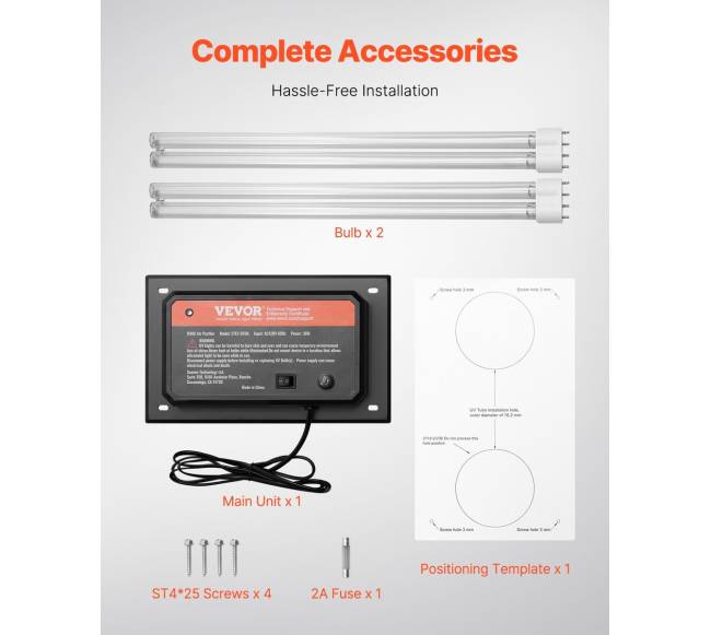 Viso namo oro valytuvas su UV šviesa5