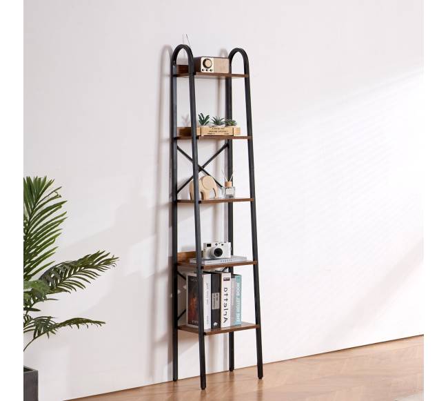 Metalinė 5 pakopų knygų lentyna7