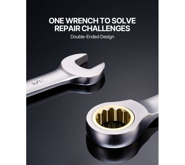 Kombinuotų Raktų Rinkinys 24 vnt. SAE ir Metrinis4