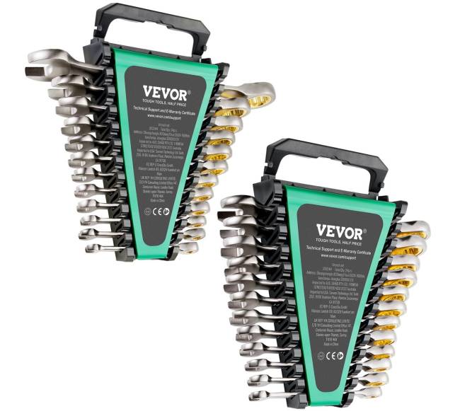 Kombinuotų Raktų Rinkinys 24 vnt. SAE ir Metrinis9