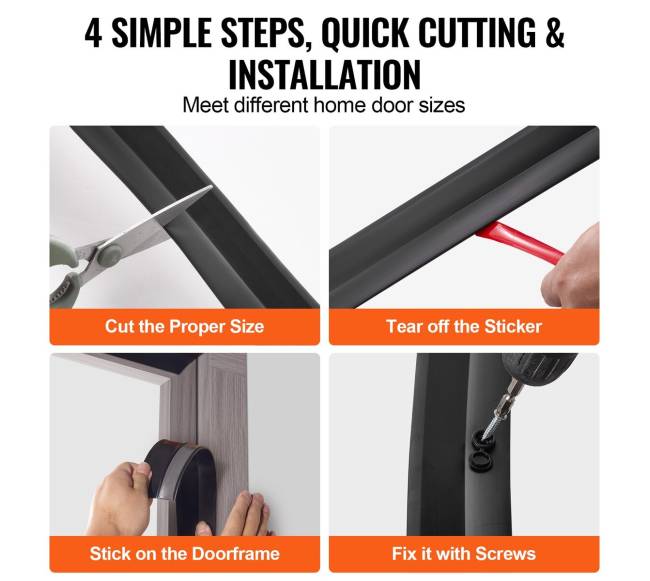 Garažo vartų viršutinis ir šoninis tarpiklis5