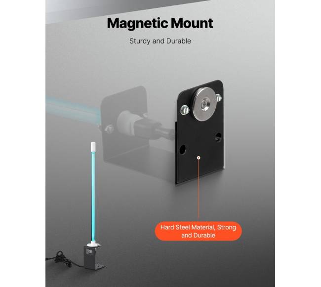 25W UV oro valytuvas su magnetu3