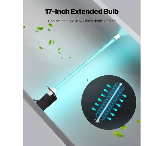 25W UV oro valytuvas su magnetu4