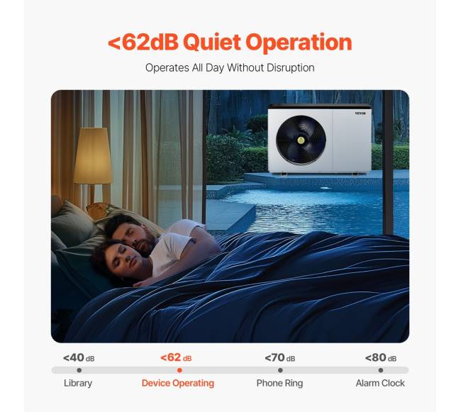 Elektrinis baseino šilumos siurblys 3.22–15.25 kW4