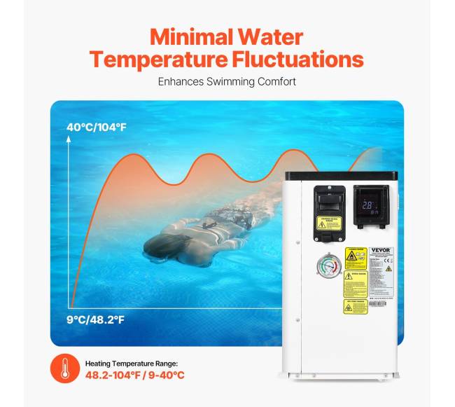 Elektrinis baseino šilumos siurblys 2.51-11.38 kW2