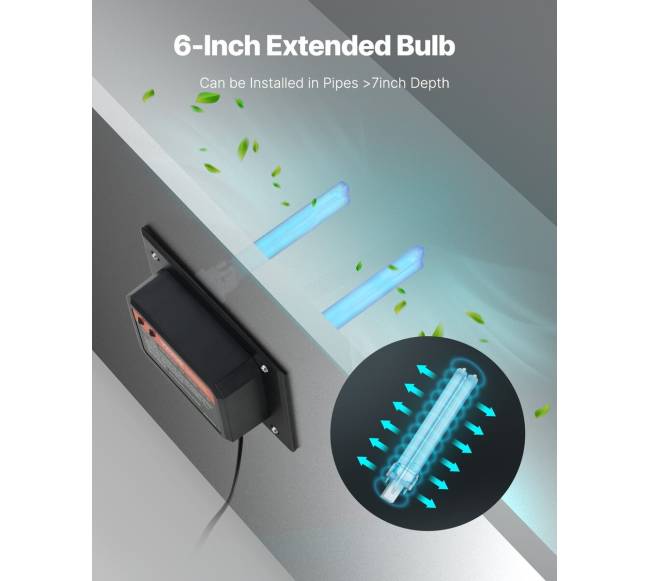 Dujotiekio UV oro valytuvas4