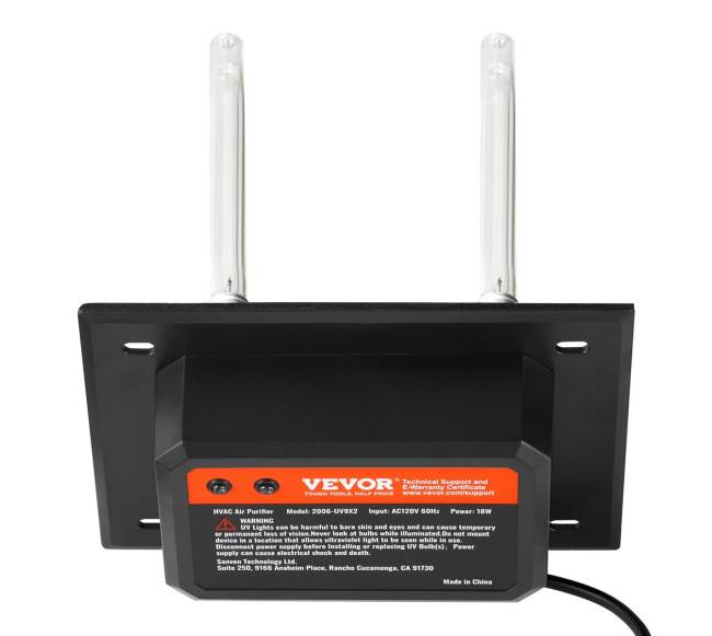 Dujotiekio UV oro valytuvas8