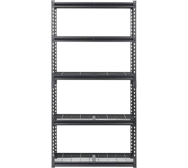 Sandėliavimo lentynos su 5 reguliuojamomis pakopomis0