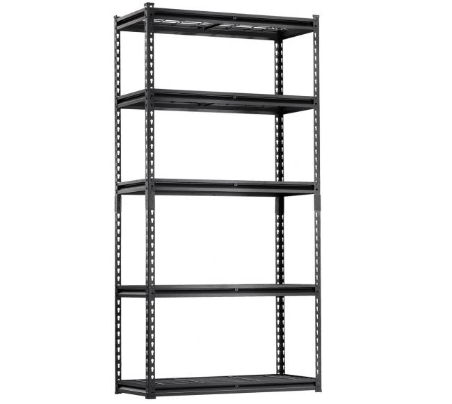 Sandėliavimo lentynos su 5 reguliuojamomis pakopomis9