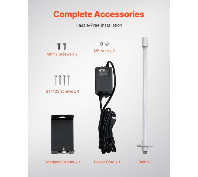 Hvacr oro valytuvas su UV lempute5