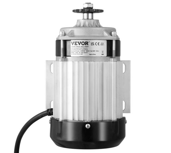 750W bešepečių variklių rinkinys su valdikliu9