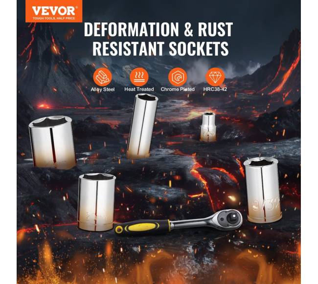 121 dalių mechanikų įrankių rinkinys1