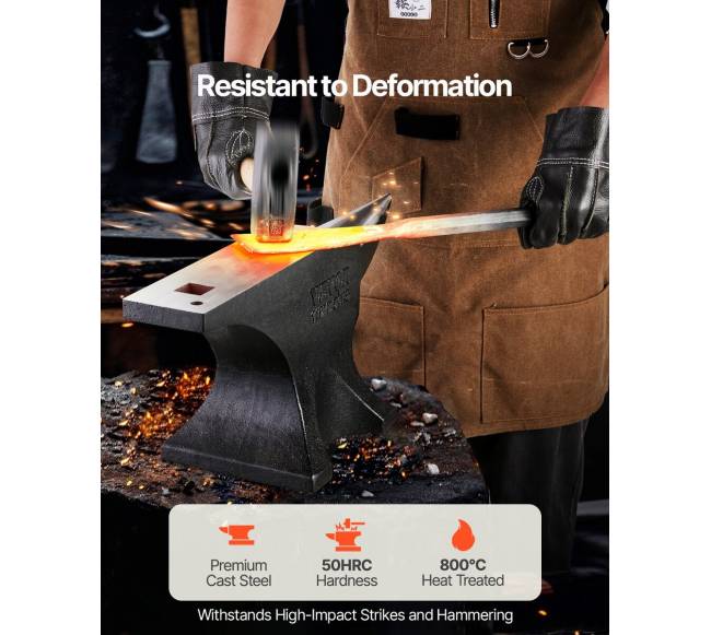 Vienaragis priekalas 50 kg kalvio darbui1