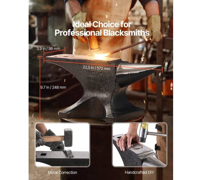 Vienaragis priekalas 50 kg kalvio darbui5