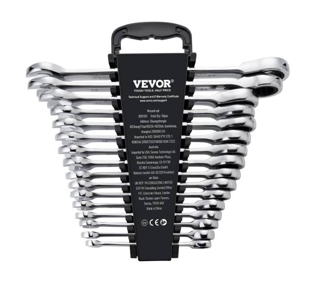 16 dalių veržliarakčių rinkinys su laikikliu8