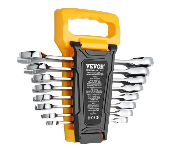 8 dalių raktų rinkinys su laikikliu9