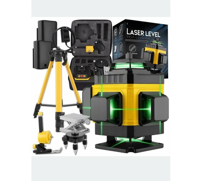 Lazerinis nivelyras 4D – 16...