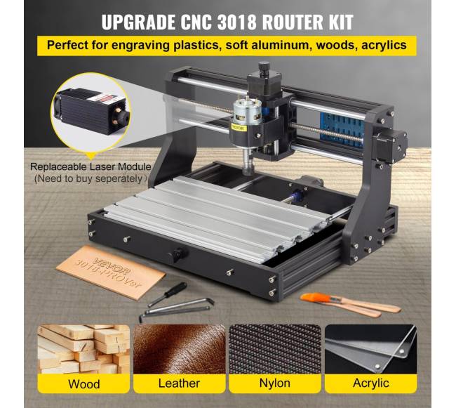 CNC 3018 Pro su GRBL valdymu graveris1