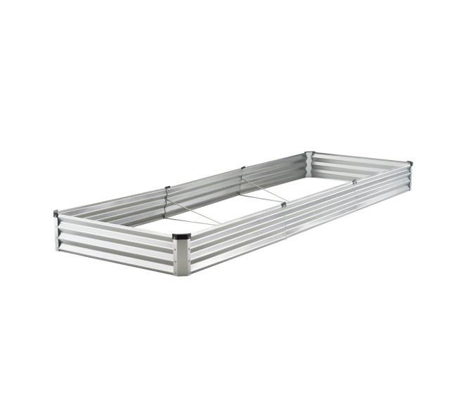 Metalinė pakelta daržo lova 360x120x28 cm0