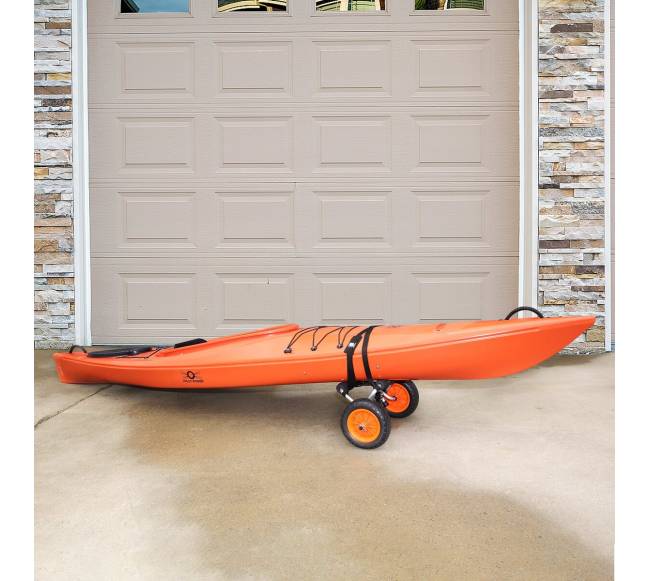 Sulankstomas kajako vežimėlis su 10 cm padangomis7