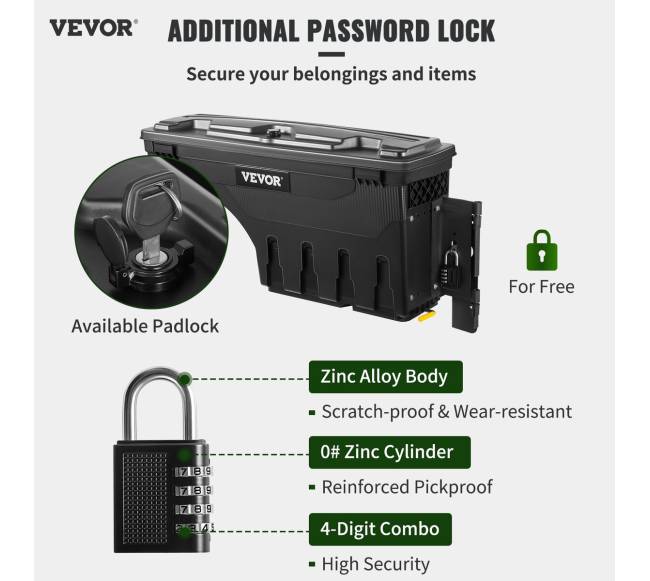 Dodge Ram 1500 daiktadėžė 2019-20211