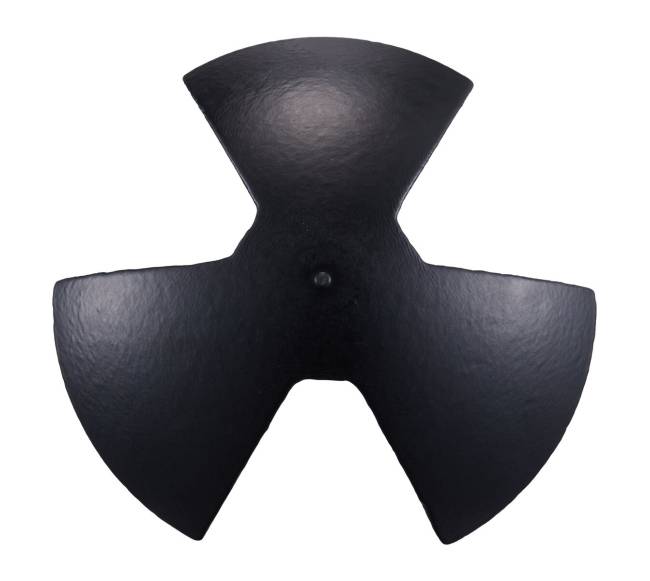 Upės inkaras, 13,6 kg, juodas vinilo danga0