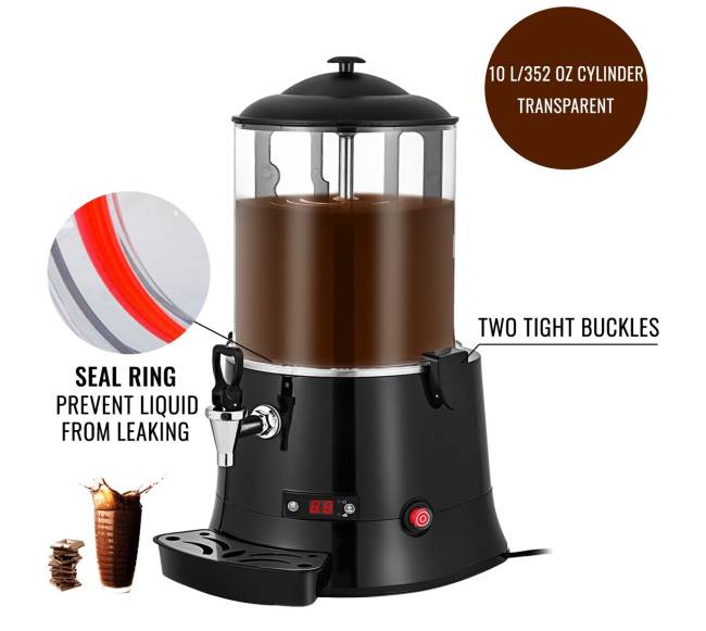 Karšto šokolado dozatorius 10L viešbučiams ir kavinėms2