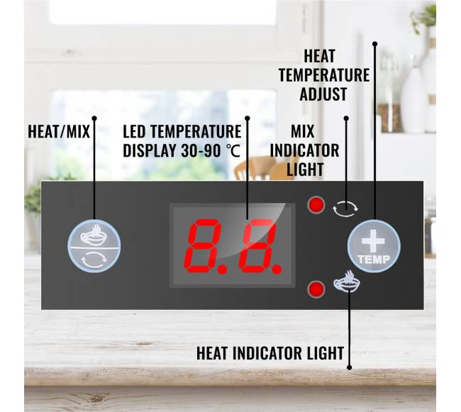 Karšto šokolado dozatorius 10L viešbučiams ir kavinėms3
