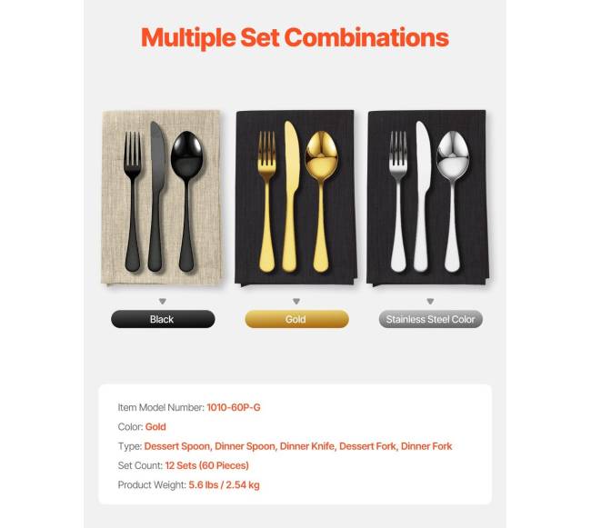 60 dalių stalo įrankių rinkinys 12 asmenims6