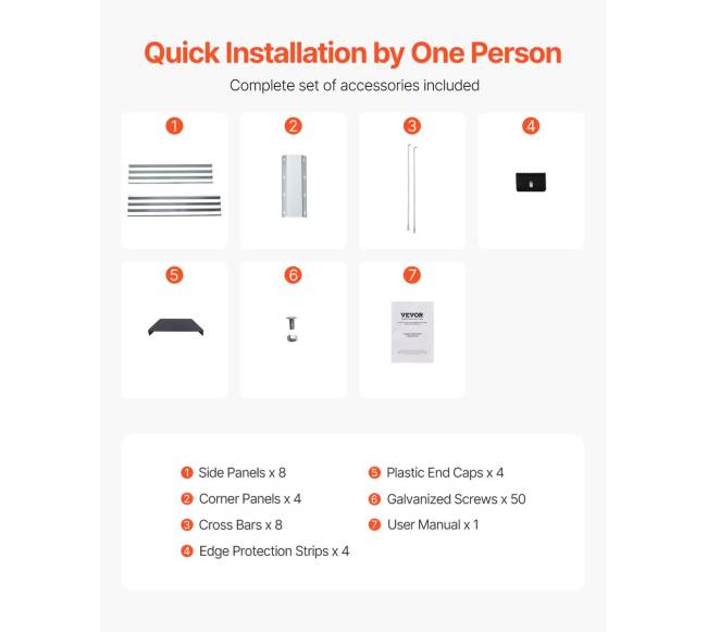 Metalinė pakelta daržo lova 360x120x28 cm4