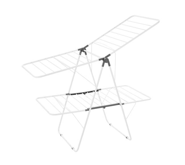 Dviaukštis sulankstomas drabužių džiovintuvas su kojinėmis0
