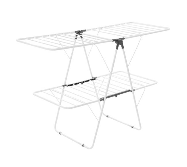 Dviaukštis sulankstomas drabužių džiovintuvas su kojinėmis10