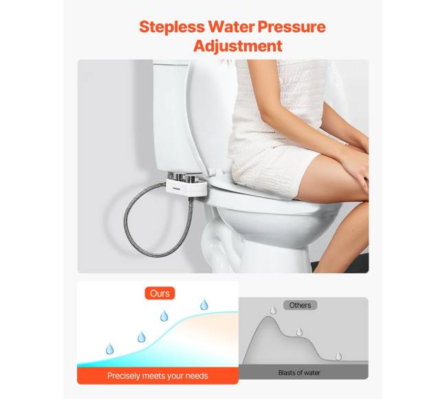 Bide priedas tualetui su reguliuojamu slėgiu2