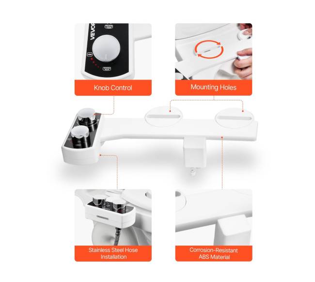 Bide priedas tualetui su reguliuojamu slėgiu5