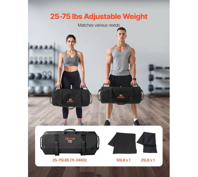 Sportinis smėlio maišas svorių treniruotėms4