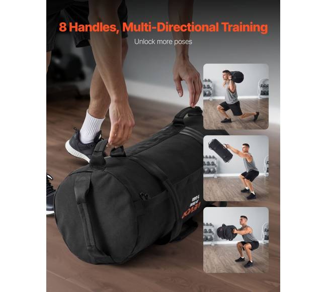 Sportinis smėlio maišas svorių treniruotėms5